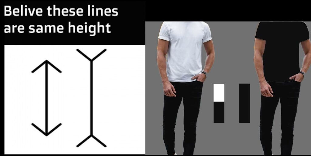 how to wear looks taller