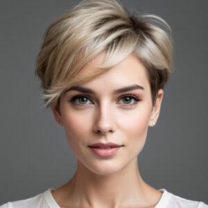 short hair girl