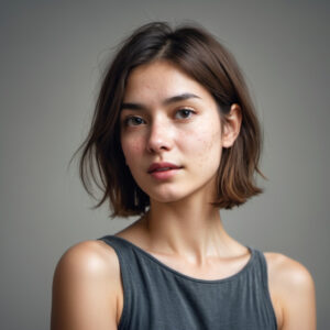 short hair girl