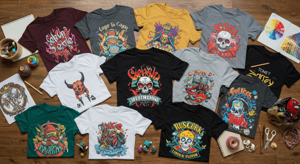 cutomized t-shirt desings
