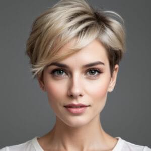 short hair girl
