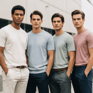 Best Light-Colored T-Shirts for Men – Trendy Pastel Shades and Outfit Ideas